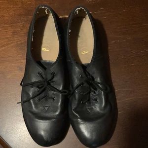 Womens Bloch Black Leather Tap Shoes Size: 10